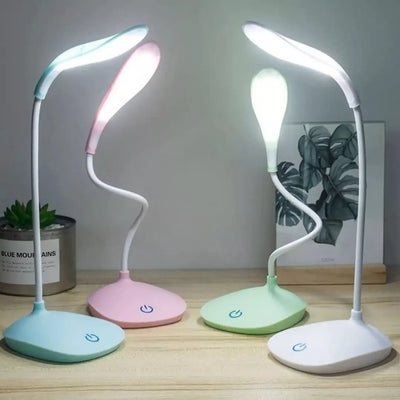LED Desk Lamp for Study & Bedroom USB Rechargeable 360° Flexible
